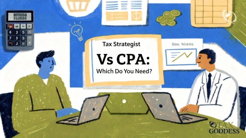 Tax Strategist Vs CPA Which Do You Need