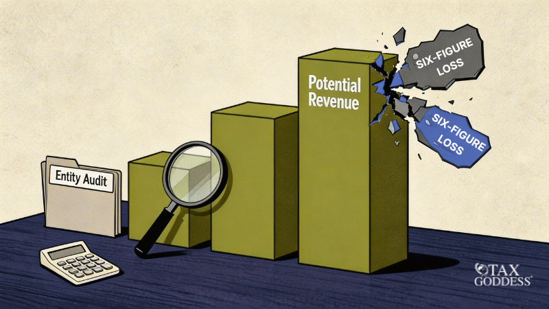 Tax Goddes The Entity Audit Why Your Entity Structure is Costing You Six Figures